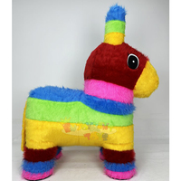 Costume de mascotte gonflable en peluche âne coloré personnalisé OEM pour la promotion de marque, les salons professionnels et les événements d'entreprise