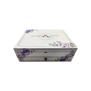 Cajas de almacenamiento de cosméticos plegables Ins de suministro de fábrica al por mayor caja de almacenamiento de plástico con impresión sin costuras técnica tallada para bebidas - Product Image 4