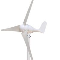 Petite éolienne à axe horizontal 1 kW 48 V avec générateur à aimant permanent pour maison hors réseau, camping-car, yacht
