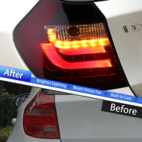 Feux arrière LED améliorés KGKB pour BMW Série 1 E87 118i 120i 125i 128i 130i 2007-2011, avec fonctions de frein et de marche arrière, Plug & Play