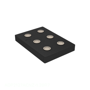 Circuito Integrado de Canal de Fabricante, Regulador Reductor de Voltaje, 1.2V 500MA 6EWLP ADP2127ACNZ-1.20R7 6 SMD, Sin Plomo, Gestión de Energía (PMIC), Kit Electrónico - Product Image 1
