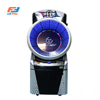 Machine de jeu d'arcade commerciale WACCA Japanese Rhythm, à monnayeur, avec écran tactile circulaire incurvé, meuble musical en métal, garantie 1 an
