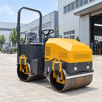 Rouleau compresseur hydraulique de 2,5 tonnes pour la réparation des routes en asphalte et le compactage des surfaces