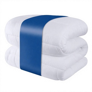 All-Season Quilted Comforter Ultra Plush Hypoallergenic Silicone Fiber Filling Premium <strong>Utopia</strong> <strong>Bedding</strong> (White 135 X 200 Cm) - Product Image 2