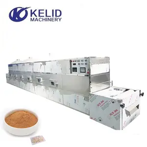 Tunnel Food Microwave Cocoa Powder Beans Powder Sterilization Machine