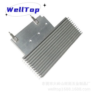 Radiateur en alliage d'aluminium transfrontalier Weituo, dissipateur thermique électronique pour ordinateur, téléviseur, lampe LED, dents serrées (origine CN/GUA) - Product Image 2