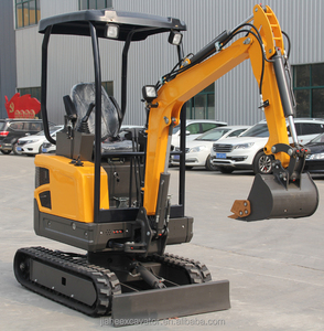 CE EPA Motor FRETE GRÁTIS 1.5 Ton Escavadeira Compacta Mini Digger Escavadeira De Esteira Hidráulica Preços para Venda - Product Image 2