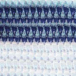 Bikini de Dos Piezas con Malla Multicolor Azul, Diseño Moderno con Tirantes, Traje de Baño para Niñas, Fabricante OEM Personalizado de Alta Calidad - Product Image 4