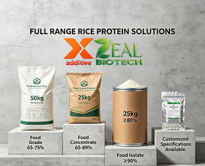 Proteína de Arroz | <span class=keywords><strong>Sin</strong></span> OMG, <span class=keywords><strong>Sin</strong></span> <span class=keywords><strong>Gluten</strong></span>, Bajo en Alérgenos |   Concentrado/Aislado/Hidrolizado <span class=keywords><strong>para</strong></span> Bebidas Deportivas Infantiles, Cosméticos - Product Image 3
