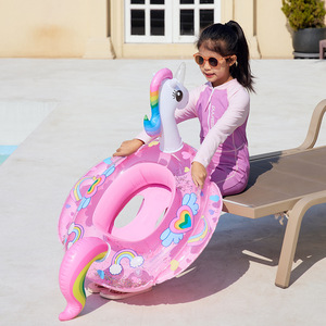 Flotador Inflable de Unicornio KELUKEYA para Niños de 1 a 5 Años, para Piscina y Parque Acuático - Product Image 3