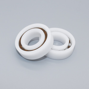 Rodamiento de Bolas de Ranura Profunda Abierta al por Mayor de Fábrica 6003 17*35*10mm Rodamiento de Plástico POM Aislado Resistente al Desgaste Precisión P4 P5 - Product Image 1