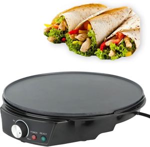 Vente directe d'usine, crêpière électrique en acier inoxydable pour la maison, machine à pizza et à crêpes, revêtement antiadhésif, économie d'énergie - Product Image 2