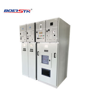Unit Panel Pemutus Sirkuit Tegangan Menengah Tinggi (MT) dan Tinggi (HT) 11kV 12kV Indoor SF6 RMU dengan Sekring, Saklar Pemutus Beban Terisolasi - Product Image 1