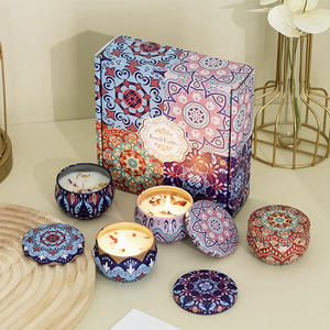 Candela Aromaterapica di Lusso in Cera di <span class=keywords><strong>Soia</strong></span> con Fiori Secchi - Bomboniere per Matrimoni, Regali di Compleanno, Uso Interno, Personalizzazione Disponibile, Vendita all'Ingrosso - Product Image 3