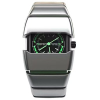 Montres en plastique à quartz écologiques style rétro Y2K inspirées du millénaire Black Warrior, best-seller en gros, OEM/ODM