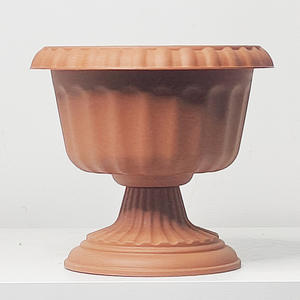 Vente directe usine – Pot de fleurs double couche en plastique style européen rétro imitation céramique pour bambou porte-bonheur et narcisse - Product Image 2