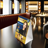 Affiche numérique imprimée en papier A5 pour le bureau, pour les clubs et les entreprises, offset et fantaisie