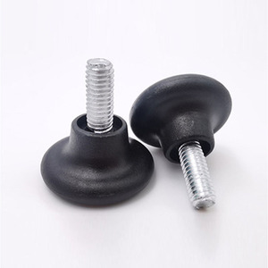 Patas para altavoces de 26,5xM6x28 de goma ajustables para estante de almacenamiento de altavoces - Product Image 3