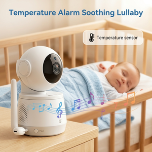 KT714T 7 Inch 720P HD WiFi Baby Monitor with 5000mAh Rechargeable Battery 1000ft <b>Range</b> Two Way Audio - Product Image 3