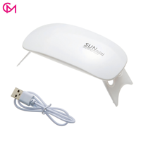 Lampe UV LED Sun Mini 6W pour le séchage des ongles, professionnelle, pour usage domestique, portable, interface USB, lampe à ongles Sun Mini pour le durcissement du vernis gel