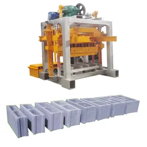 Small brick making machine QT4-40 cheap price supplier Concrete Block Making Machine for sale south Africa Zambia manual quality