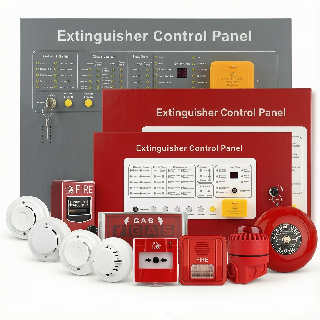 Gas Fire Extinguishing Control Panel Addressable Fire Alarm System