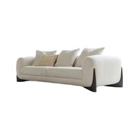 Ensemble Canapé en Tissu de Luxe Spacieux pour Salon, Mobilier de Réception d'Hôtel et de Villa