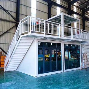 Maisons préfabriquées en conteneurs de 20 pieds, maisons mobiles modulaires portables, maisons en conteneurs détachables - Product Image 1