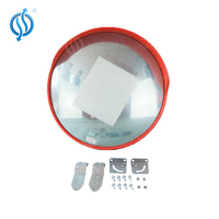 Rond incassable grand angle convexe et concave miroir
