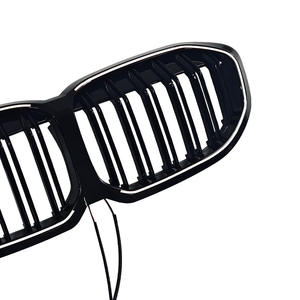 2019 a 2024 para <span class=keywords><strong>BMW</strong></span> Serie 1 F40 M135i 118i <span class=keywords><strong>118D</strong></span> <span class=keywords><strong>M</strong></span> Sport 128ti Rejilla de luz LED de doble línea Parrilla de lámpara delantera Rejilla iluminada - Product Image 4