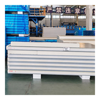 Panneaux sandwich isolants en PU pour murs et sols de chambre froide, écologiques et ignifuges, prix usine, pour atelier