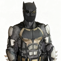 Disesuaikan untuk Bat man Justice League Set baju besi taktis kostum Cosplay untuk karakter film penggambar koleksi pribadi pakaian