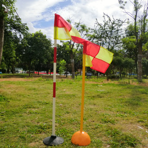 Drapeaux d'angle pliables de style classique pour terrain de football et de football 1m 1.5m de hauteur pour terrain de sport - Product Image 4