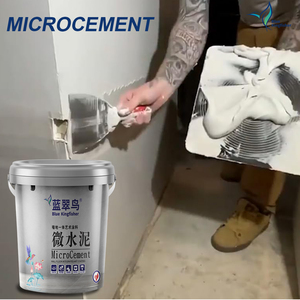 Revestimiento <span class=keywords><strong>de</strong></span> Pared <span class=keywords><strong>de</strong></span> <span class=keywords><strong>Microcemento</strong></span> <span class=keywords><strong>de</strong></span> Alta Calidad - Revestimiento Acrílico Impermeable con Acabado Mate y Fuerte Adhesión para Paredes Interiores/Exteriores - Product Image 1