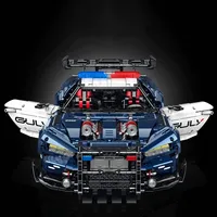 3975 pièces 1:8 Supercar technique en plastique ABS, blocs de construction 10655, voiture de sport RC, modèle de véhicule, idée de jouet de construction