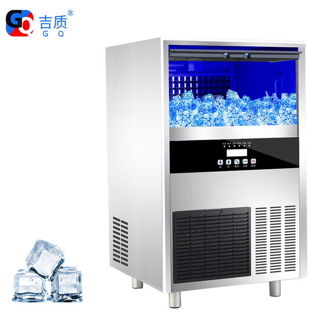 GQ-40 New Mini Automatic Blue-light Commercial Ice Cube Vending Machine 20kg Ice Storage 40kg Daily Ce Certified Compressor 220V