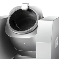 Machine à faire sauter automatique commerciale en acier inoxydable, cuisinière wok électrique 5 kW pour cuisine de restaurant