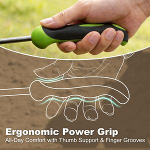 2-in-1 Hand Weeder <b>Puller</b>, Heavy Duty Stainless Steel Gardening <b>Tool</b> PICUS8562 No Bending Required Effortlessly Remove Roots Wit - Product Image 3