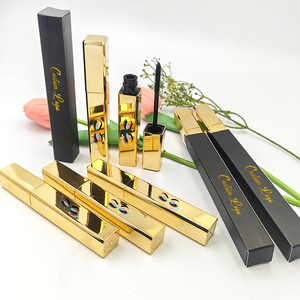 Máscara <span class=keywords><strong>de</strong></span> <span class=keywords><strong>pestañas</strong></span> impermeable negra para <span class=keywords><strong>volumen</strong></span> <span class=keywords><strong>y</strong></span> <span class=keywords><strong>longitud</strong></span>, Natural rizador <span class=keywords><strong>de</strong></span> definición, <span class=keywords><strong>pestañas</strong></span> veganas <span class=keywords><strong>de</strong></span> larga duración, máscara <span class=keywords><strong>de</strong></span> fibra 4d <span class=keywords><strong>de</strong></span> tubo dorado - Product Image 2