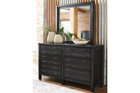 Ensemble de chambre à coucher Goodwin Furniture Antique Luxury, grand lit convertible en bois, design traditionnel, couleur personnalisable, utilisation hôtel/villa.