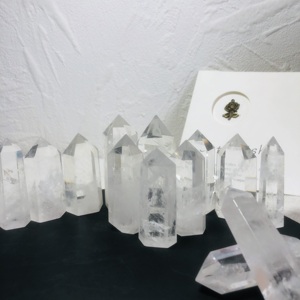 Bán buôn tự nhiên rõ ràng thạch anh tháp đánh bóng đẹp tinh thể điểm cho trang trí - Product Image 4