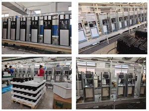 Distributeur d'<span class=keywords><strong>eau</strong></span> chaude <span class=keywords><strong>et</strong></span> <span class=keywords><strong>froide</strong></span> de refroidissement électrique à haute efficacité charge inférieure supérieure domestique 3 réglages de température fontaines à boire - Product Image 5