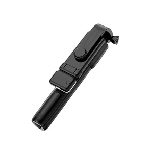 Portátil F210S monopié ligero <span class=keywords><strong>Mini</strong></span> Flexible Selfie Stick Control remoto LED belleza relleno luz Mesa trípode para cámara de vídeo - Product Image 1