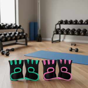 Gants de fitness avec coussinets amortissants pour la salle de sport et la musculation, en néoprène, design à enfiler, unisexe, idéal pour les hommes et les femmes - Product Image 2