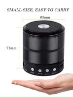 Altavoz Inalámbrico Portátil de Metal, Mini, Económico, para Regalo Promocional, Altavoz para Exteriores
