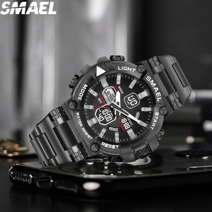 Reloj de Marca con Movimiento Japonés de Cuarzo, Resistente al Agua, con Reverso de Acero Inoxidable, Personalizado, Marca SMAEL 8096, Precio de Reloj, Diseño de Reloj - Product Image 6