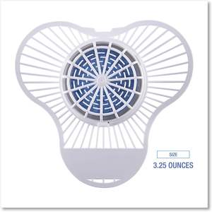 Écran désodorisant pour urinoir Boardwalk TBSP012I072M332143000 à la fragrance Pomme Verte avec bloc nettoyant non-parabénoïde (12/boîte) - Product Image 6