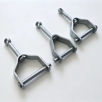 Support en fer galvanisé pour isolation de ligne aérienne, type D, pour raccords de ligne électrique aérienne