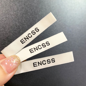 Nhà Máy Giá Tùy Chỉnh Logo Riêng Kích Thước Tên Thương Hiệu <span class=keywords><strong>Tag</strong></span> Dệt Vải In Quần Áo Nhãn Hàng May Mặc Nhãn - Product Image 2