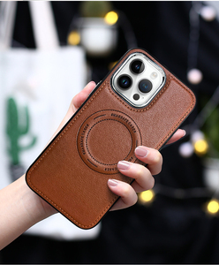 Custodia Magnetica Antiurto in Pelle per <span class=keywords><strong>Apple</strong></span> iPhone 17 16 15 12/13 <span class=keywords><strong>14</strong></span> - Product Image 4